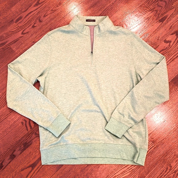 Turtleson ¼ zip pullover in spring green sz L - Picture 1 of 4